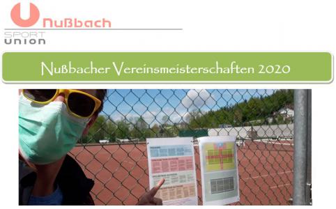 Anmeldung zur Nußbacher Vereinsmeisterschaft!